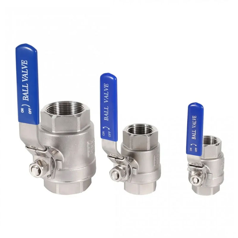 2PC 1000WOG PSI Stainless Steel Threaded Ball Valve
