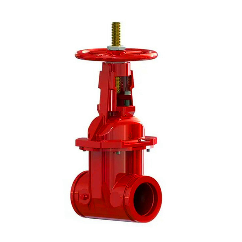 Fire Protection Grooved Rising Stem Gate Valve