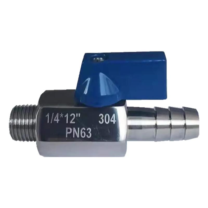 Long Handle Stainless Steel Threaded Mini Ball Valve