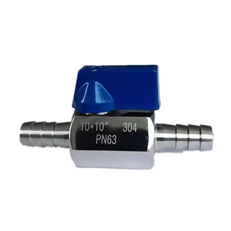 Stainless Steel Threaded Nipple Hose Mini Ball Valve