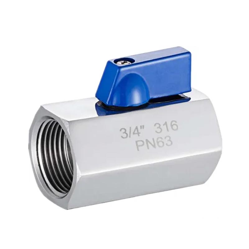 Long Handle Stainless Steel Threaded Mini Ball Valve
