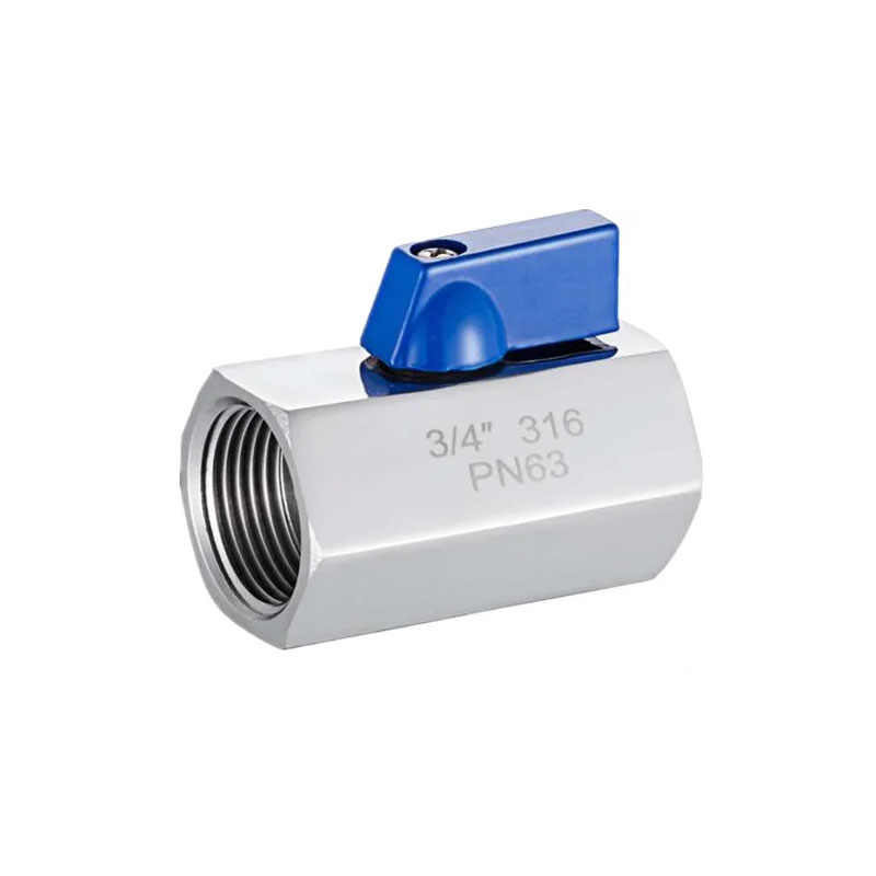 Nipple Hose Stainless Steel Mini Ball Valve