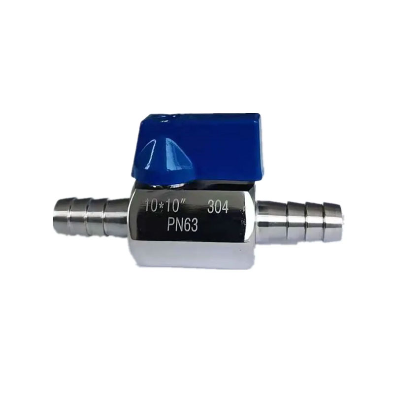 Nipple Hose Stainless Steel Mini Ball Valve