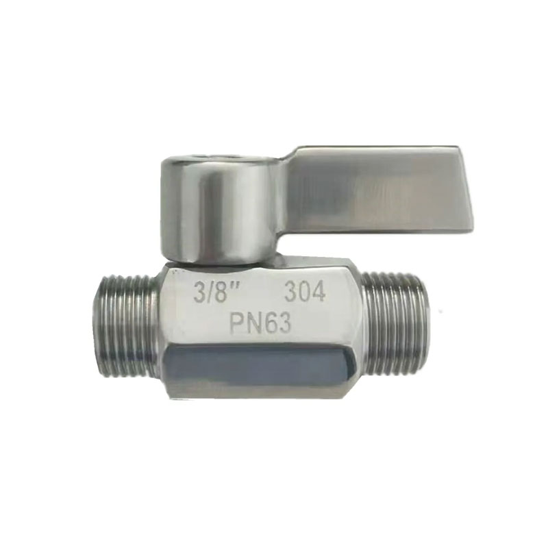 Nipple Hose Stainless Steel Mini Ball Valve