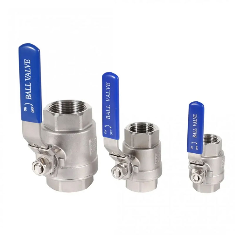 Heavy Duty DIN 2PC Stainless Steel Female Threaded Ball Valve