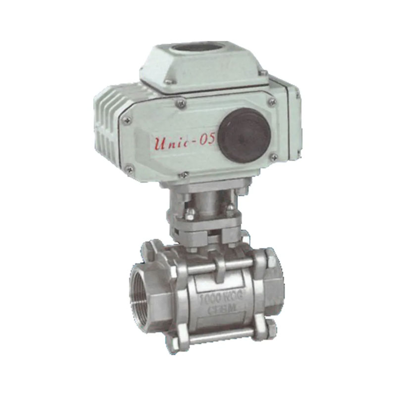 Pneumatic 3PC Ball Valve