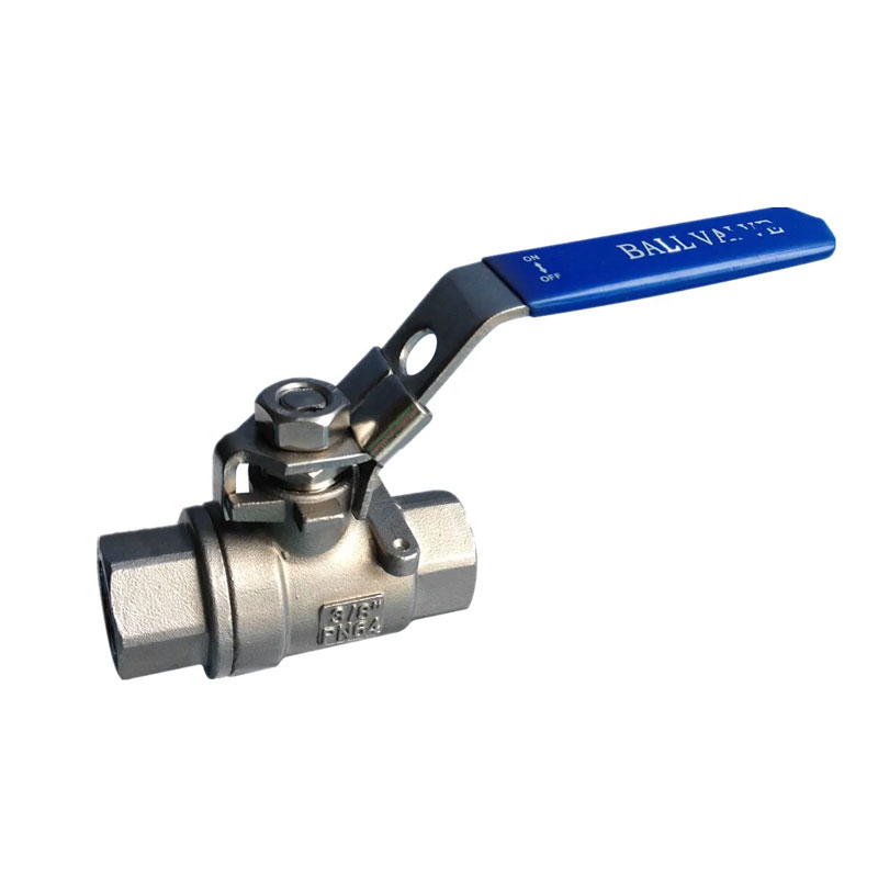Heavy Duty DIN 2PC Stainless Steel Female Threaded Ball Valve