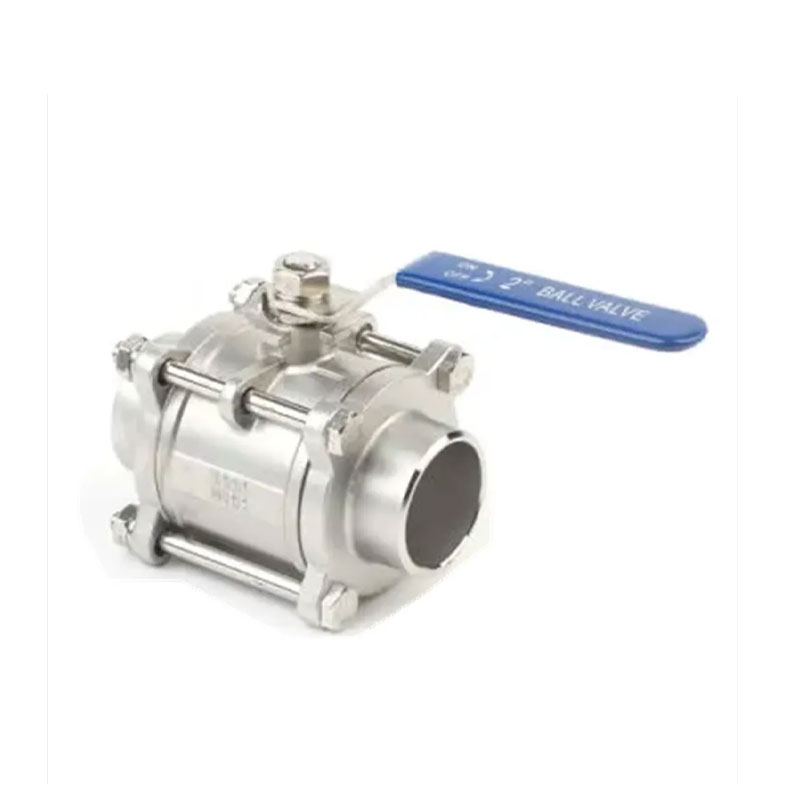 3PC Butt-welded Ends Stainless Steel Ball Valve
