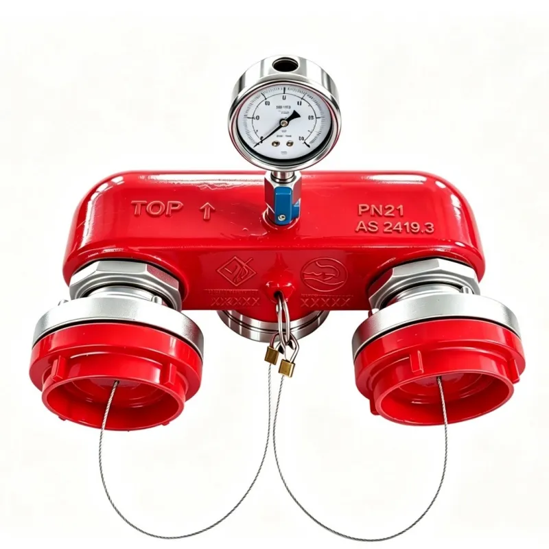 Bottom Outlet Stainless Steel Dual Booster Valve