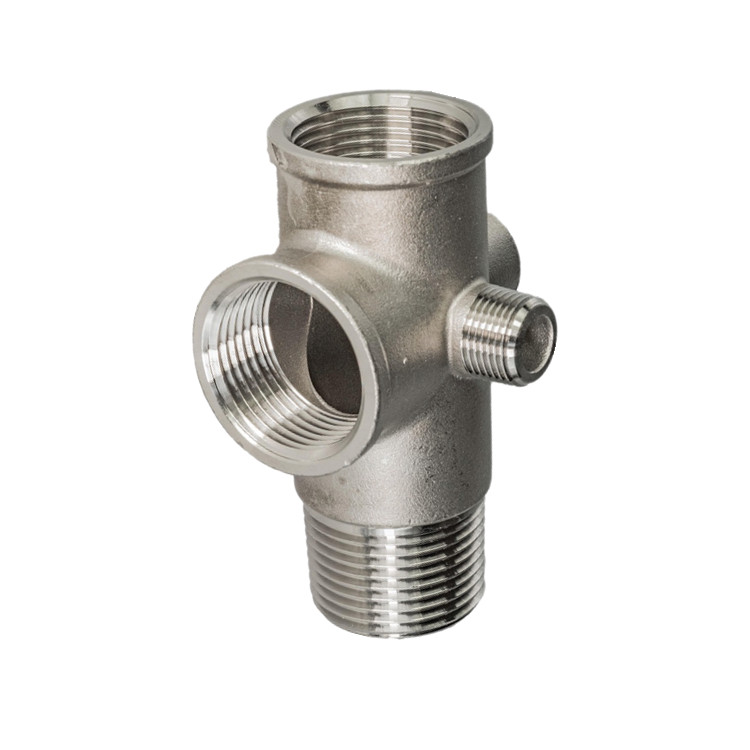 Stainless Steel Five Way Connector without Check Valve