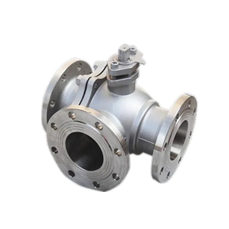 Stainless Steel Three Way Ball Valve