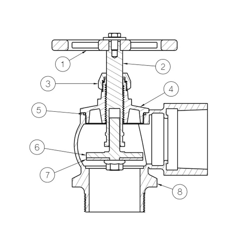 Stainless Steel Fire Hydrant Landing Valves