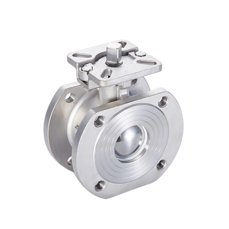 Wafer Type Monoblock Ball Valves with ISO 5211 Direct Mounting Pad